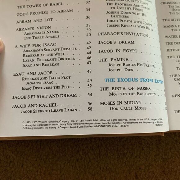 The Golden Children’s Bible 1993 Colorful Illustrated Old And New Testament - Picture 12 of 12